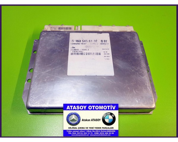 MERCEDES W163 ML ESP BEYNİ 1635458032 1635456132 , 1635455832 1635454232 10094615484 10094615464 10094615434 10094615414 A1635458032 A1635456132 A1635455832 A1635454232